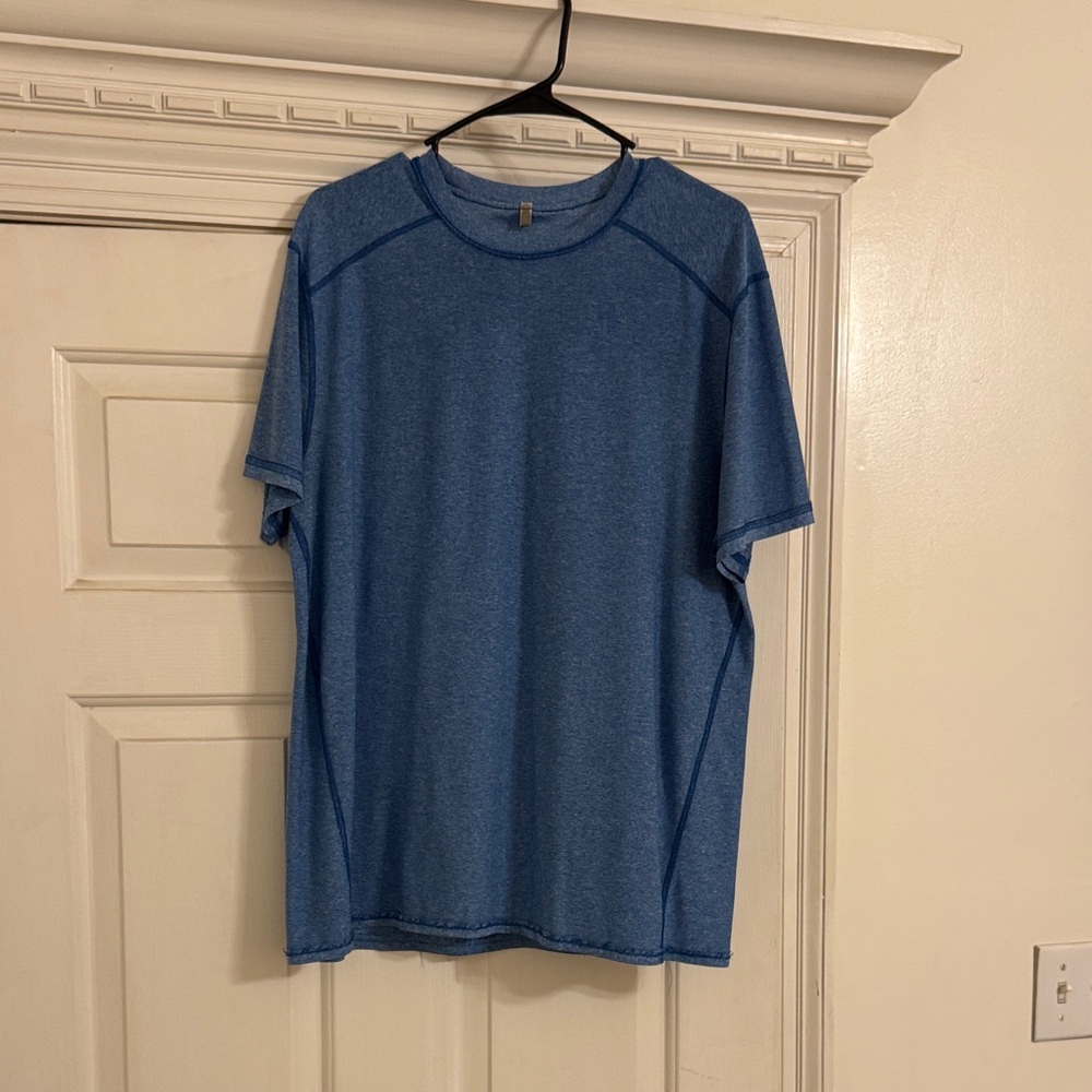 Russell Athletic Heather Blue Short Sleeve Tee